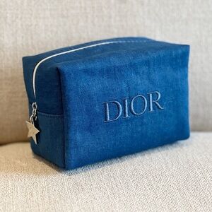 Dior Blue Canvas Bag